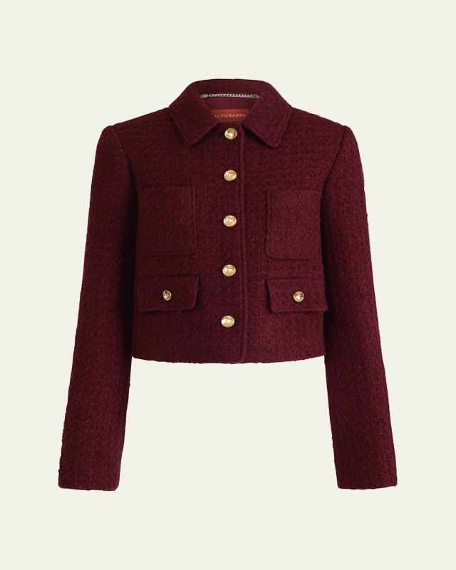 Astley Tweed Single-Breasted Jacket